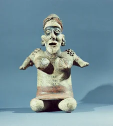 Female Statuette from Nayarit, Mexico, 300 BC - 500 AD